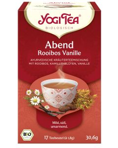 6er-Pack: Yogi Tea Abend Rooibos Vani, 30,6g