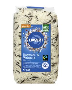 8er-Pack: Basmati- und Wildreis demeter, 500g