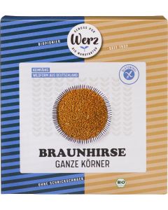 5er-Pack: Braunhirse ganz keimfähig, 500g