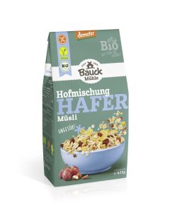 8er-Pack: BIO Hafer Müsli Hofmischung, 425g