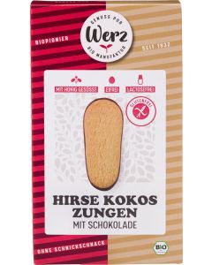 8er-Pack: Hirse Kokos Zungen mit Sch., 150g