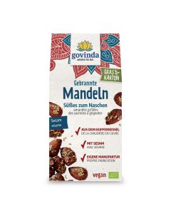 6er-Pack: Gebrannte Mandeln mit Sesam, 100g