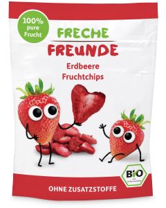 12er-Pack: Fruchtchips Erdbeere, 12g