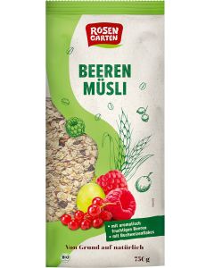 6er-Pack: Beeren Müsli, 750g