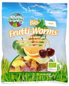 12er-Pack: Frutti-Worms, 100g