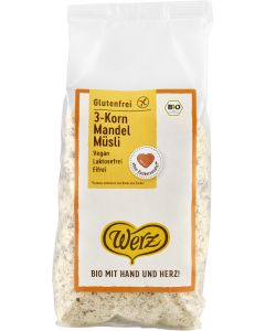 5er-Pack: 3-Korn-Mandel-Müsli, 400g