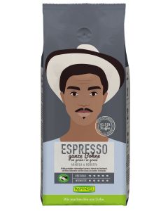 4er-Pack: Heldenkaffee Espresso, ganze Bohne HIH, 1kg