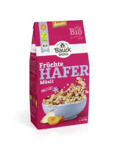 8er-Pack: BIO Hafer Müsli Früchte, 425g