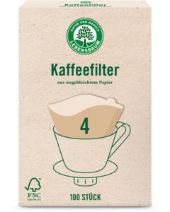 18er-Pack: Kaffeefilter Papier Gr. 4, 100St