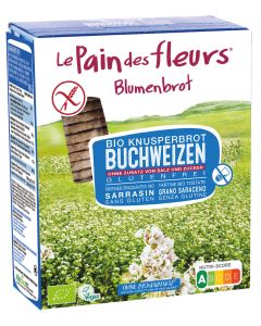 Blumenbrot Buchweizen - ohne Salz, 150g