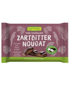 12er-Pack: Zartbitter Schokolade Nougat HIH, 100g