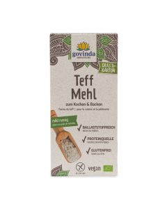 6er-Pack: Teff-Mehl, 450g