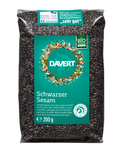 8er-Pack: Schwarzer Sesam, 200g