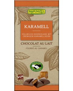 12er-Pack: Vollmilch Schokolade mit Karamellfüllung HIH, 100g