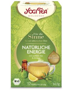 6er-Pack: Yogi Tea Natürliche Energie, 34g