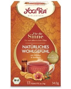 6er-Pack: Yogi Tea Natürliches Wohlge, 34g