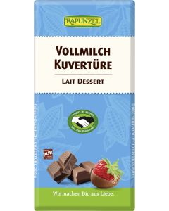 Vollmilch Kuvertüre HIH, 200g