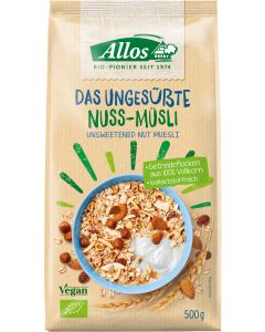 5er-Pack: Ungesüßte Nuss-Müsli, 500g