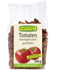 Tomaten getrocknet, geschnitten in Würfel, 100g