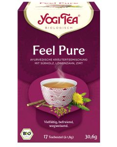 6er-Pack: Yogi Tea Feel Pure, 30,6g