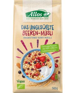 5er-Pack: Ungesüßte Beeren-Müsli, 500g