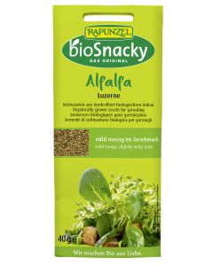 12er-Pack: Alfalfa Luzerne bioSnacky, 40g