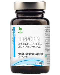 Ferrosin (Eisen) 14mg, 60 Kapseln