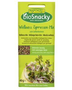 12er-Pack: Wellness Sprossen-Mix bioSnacky, 40g