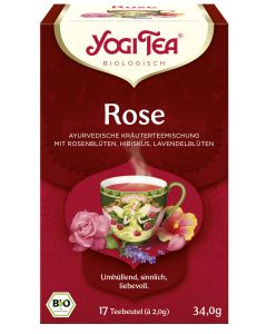 6er-Pack: Yogi Tea Rose, 34g