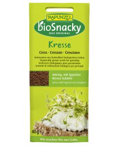 12er-Pack: Kresse bioSnacky, 40g