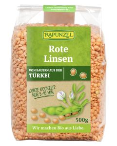 6er-Pack: Linsen rot, 500g