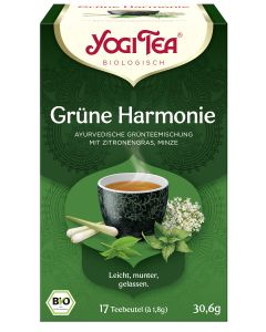 6er-Pack: Yogi Tea Grüne Harmonie, 30,6g