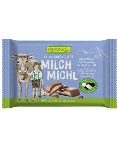 12er-Pack: Milch Michl Schokolade mit Milchfüllung HIH, 100g