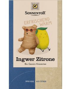 6er-Pack: Ingwer Zitrone Tee, 32,4g