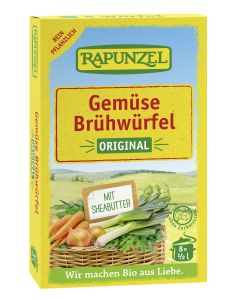 15er-Pack: Gemüse-Brühwürfel Original, mit Bio-Hefe, 8ST