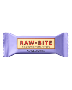 12er-Pack: Raw Bite Vanilla Berries, 50g