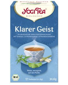 6er-Pack: Yogi Tea Klarer Geist, 30,6g