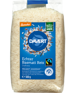 8er-Pack: Echter Basmati Reis demeter, 500g
