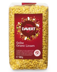 8er-Pack: Gelbe Orient Linsen, 500g