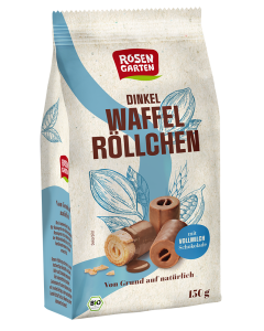 6er-Pack: Dinkel-Waffelröllchen VM, 150g