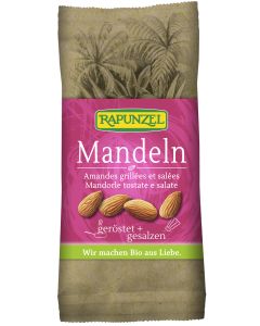 10er-Pack: Mandeln geröstet, gesalzen, 60g