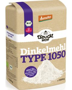 8er-Pack: Demeter Dinkelmehl Type1050, 1kg