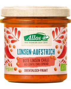 6er-Pack: Linsen-Aufstrich Chili, 140g