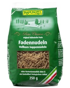 Faden Suppennudeln Vollkorn, 250g