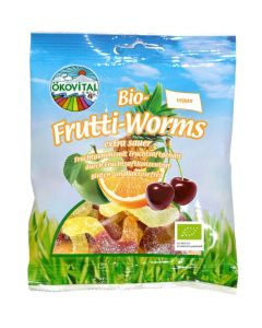 12er-Pack: Frutti-Worms, 100g