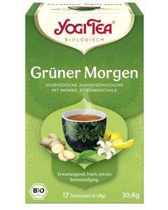 6er-Pack: Yogi Tea Grüner Morgen, 30,6g