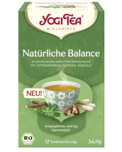 6er-Pack: Yogi Tea Natürliche Balance, 34g