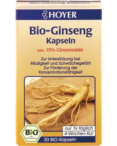 Ginseng Kapseln, 11,4g