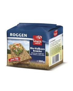 10er-Pack: Roggen Vollkorn Knäcke, 200g