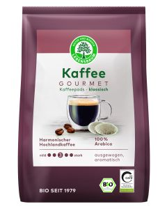 5er-Pack: Gourmet Caffè Crema Pads, 126g